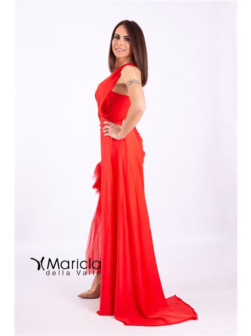 m/spalla drapp.later. MARICLA ELEGANCE | AYN56136ROSSO